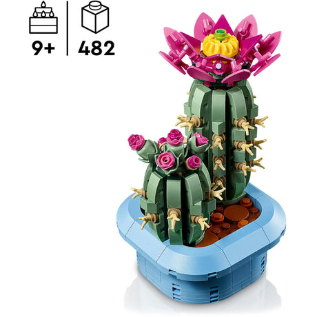 Lego botanicals cactus en fleurs - set de décoration végétale - 11509