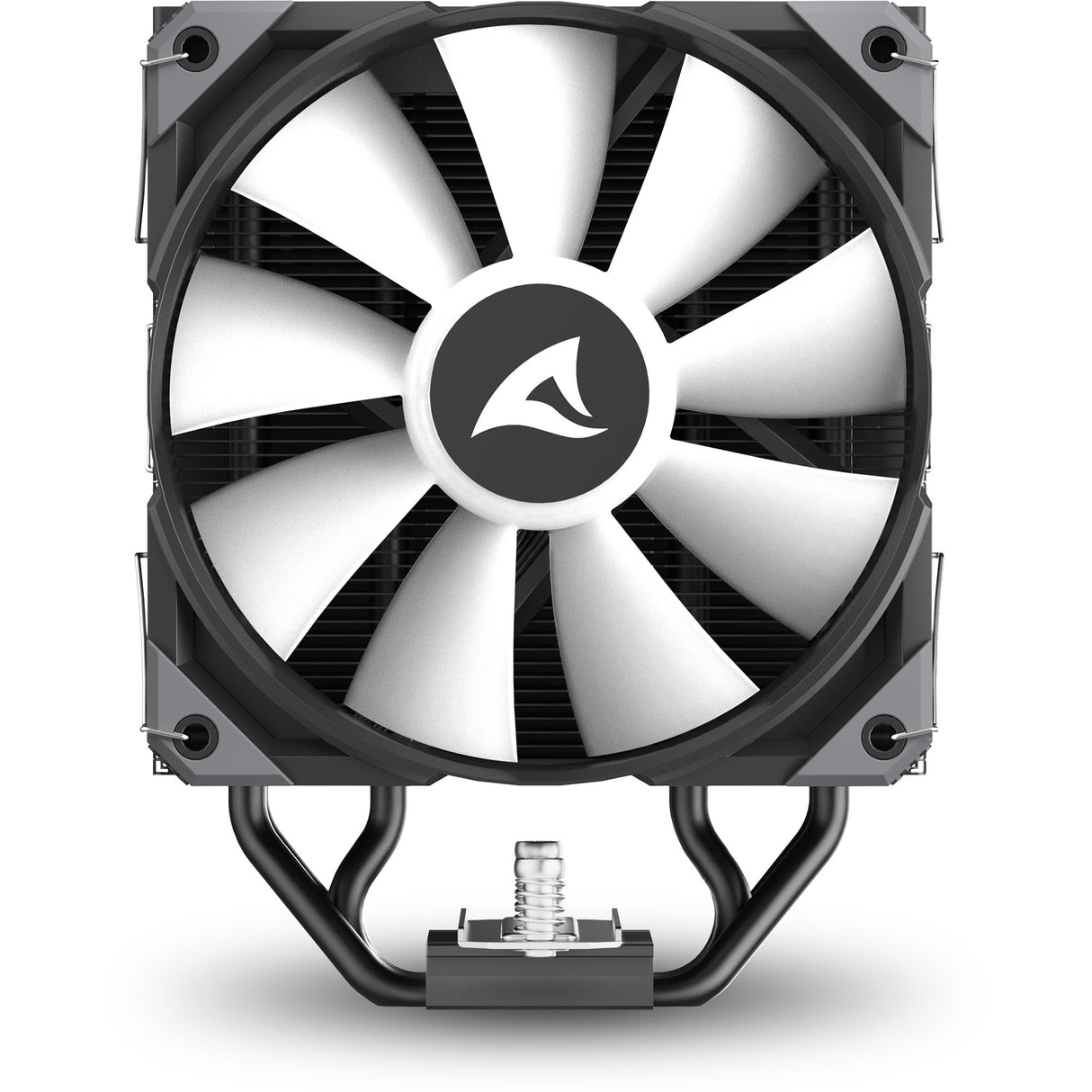 Refroidisseur de processeur Sharkoon a40 RVB (noir, connecteur de ventilateur PWM à 4 broches)