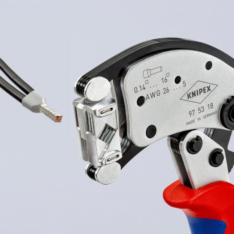 Knipex Twistor 16 Auto-ruisseau Tongs de rétrécissement pour Veerind