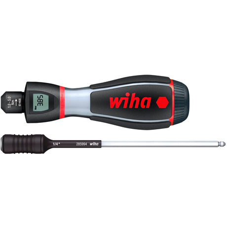 Tournevis dynamométrique Wiha itorque (noir rouge, 0,4 - 1,5 nm)