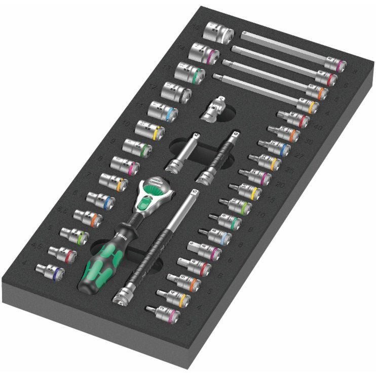 Wera 9700 chariot d'atelier Tool Rebel 1, 94 pièces - 05150130001