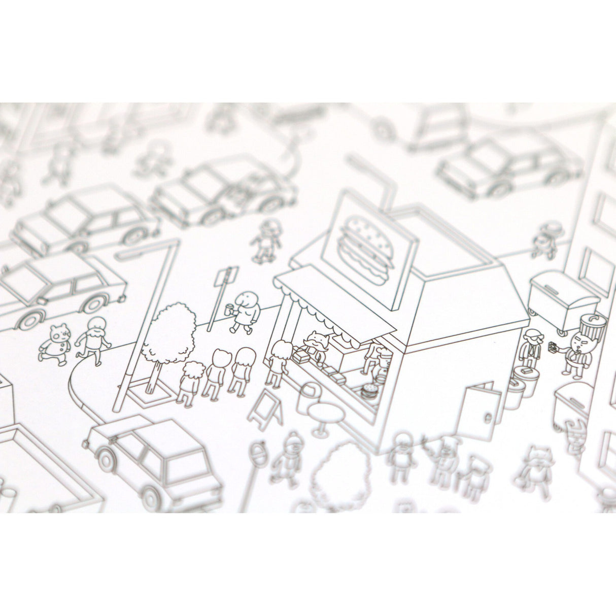 Jeux de gobelin blanc micromacro: Crime City