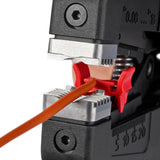 Pince à dénuder automatique Knipex | longueur 195 mm | 0,08-16 (AWG 28-5) mm² | 1 pièce - 12 52 195 - 12 52 195