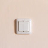 Shelly blu wall switch 4 + legrand adapter schakelaar (wit, bluetooth 4.2)