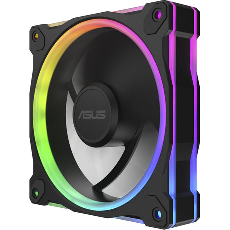Ventilateur Asus prime mr120 argb - pack triple de ventilateurs de boîtier (noir, 3 pièces, 120 x 120 x 28 mm, 3 pièces)