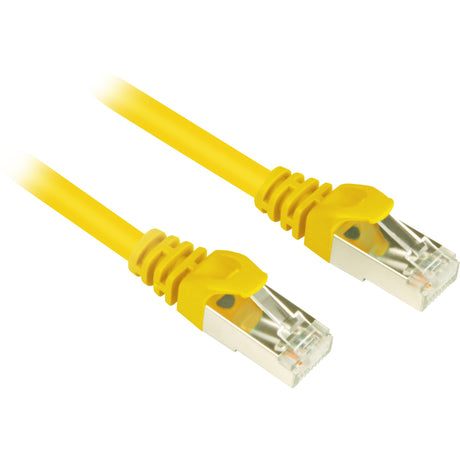 Câble réseau Sharkoon SFTP, RJ-45 avec Cat.6 (jaune, 3 mètres)