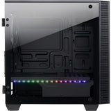 Boîtier tour midi micro Inter-tech x-608 infinity (noir | 1x USB-A | 1x USB-C | RVB | fenêtre)