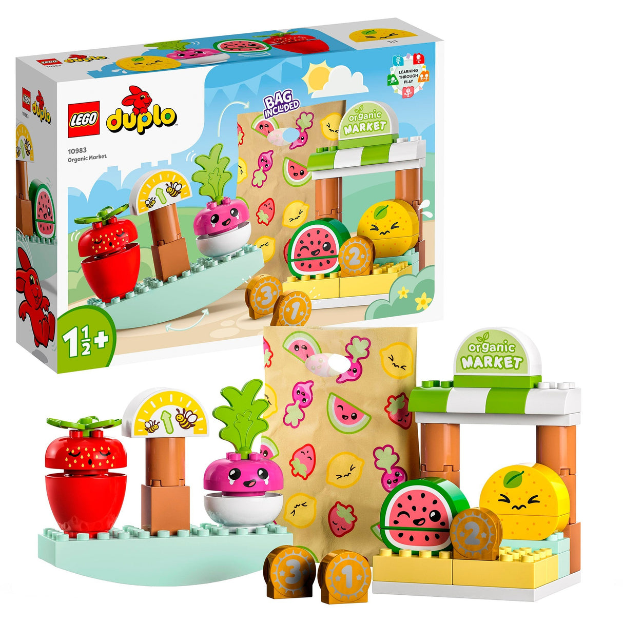 Lego duplo - jouets de construction biomarché (10983)