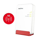 Fritz! Box 6860 – routeur sans fil international édition 5g (rouge, mesh, 5g)