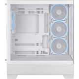 Boîtier tour midi Asus a31 plus (blanc | 2x USB-A | 2x USB-C | verre trempé)