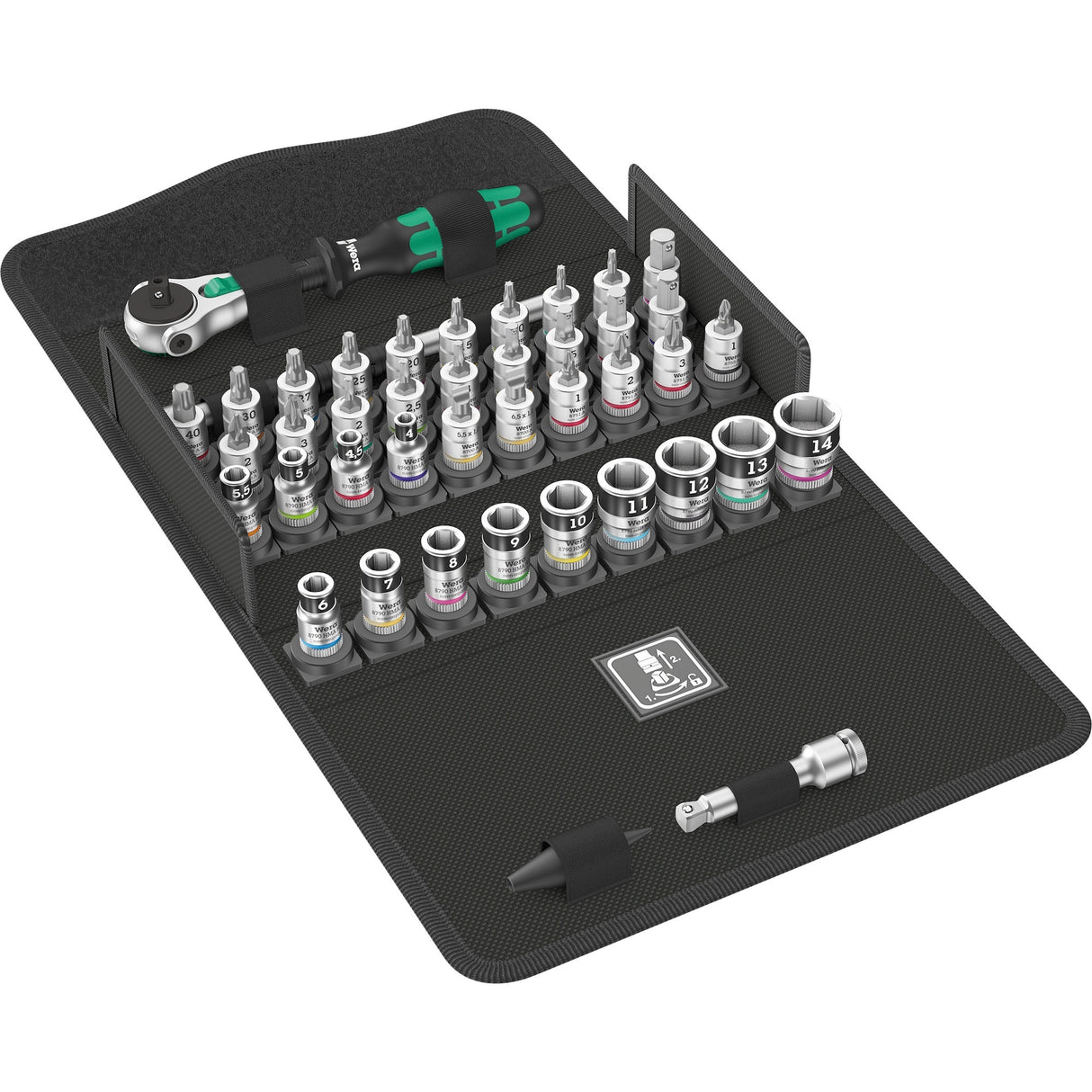 WAA 8100 SA All-in Zyklop Speed-Ratelsset, 42 pièces