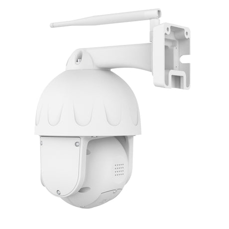 Foscam SD8P, caméra de sécurité extérieure PTZ WiFi double bande 4K 8MP (blanc)