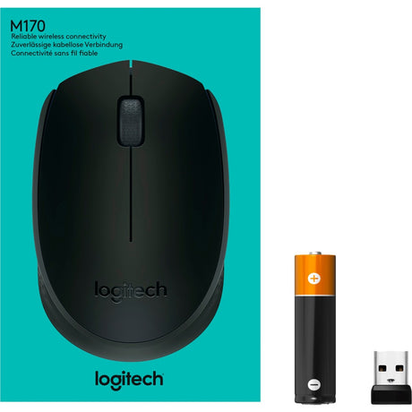 Souris Logitech b170 (noire, sans fil)