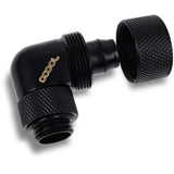 Alphacool eiszapfen 16 Buse à visser 10 mm 90° rotative G1 4 raccord (noir, 4 pièces)