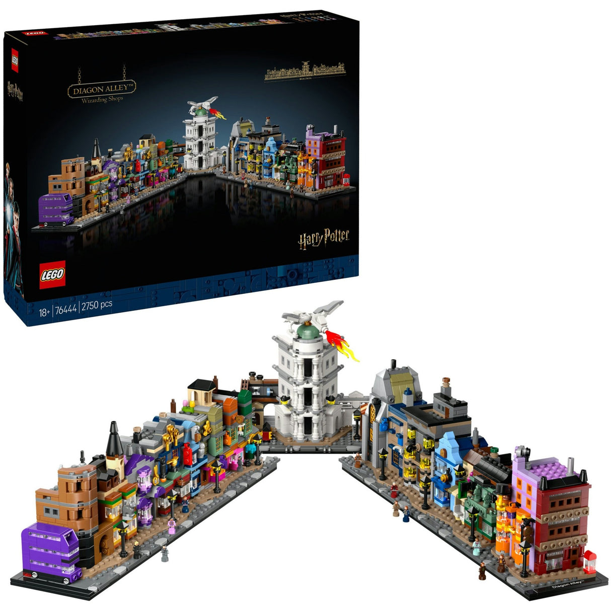 Lego 76444 Harry Potter Les boutiques des sorciers du Chemin de Traverse