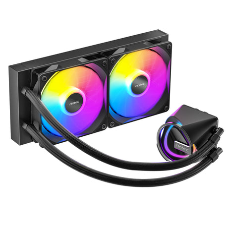 Refroidissement par eau Antec skeleton 240 argb (noir)