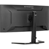 Moniteur de jeu ultra-large incurvé Iiyama G-Master Red Eagle GCB3484WQSU-B1 34 (noir, 2x HDMI, port d'affichage, 2x USB-A, USB-B, 2x USB-C, 180 Hz)