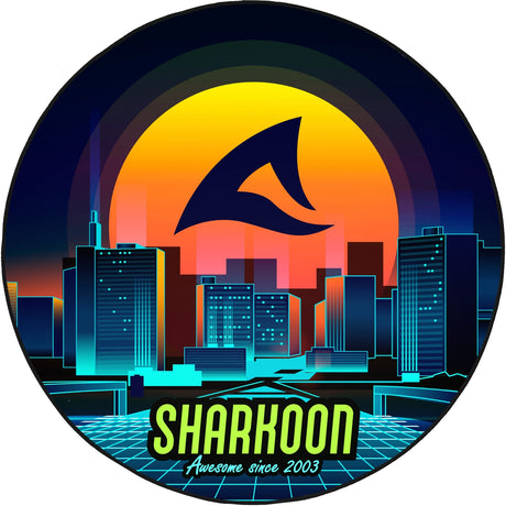 Sharkoon sfm11 tapis de sol (rétro) tapis de protection (bleu jaune)