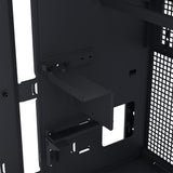 Asus prime ap303 - tempered glass panel midi tower behuizing (zwart | 2x usb-a | 1x usb-c | tempered glass)