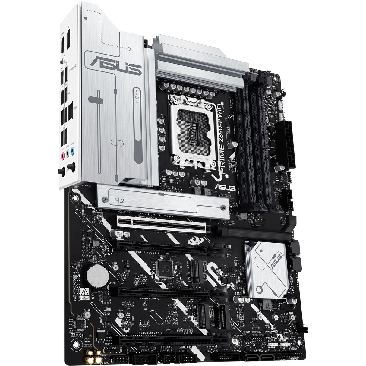 Carte mère Asus Prime Z890-P WiFi Socket 1851 (RAID, 2,5 Go-LAN, WiFi 7, BT, Son, ATX)