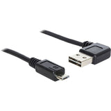 Dellock USB 2.0 Male gauche droite> Micro-B, 3M