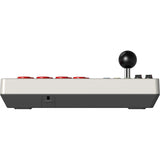 Manette de jeu arcade stick 8bitdo (gris)