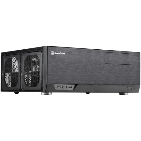 Boîtier HTPC Silverstone SST-GD09B-C (noir | 1x USB-A | 1x USB-C)