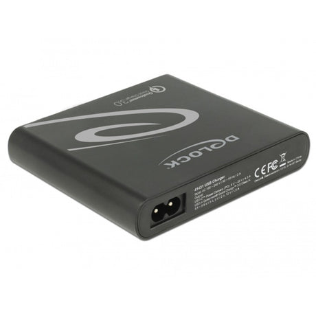 Delock Chargeur USB 1x USB Type-C + 3x USB Type-A (noir)