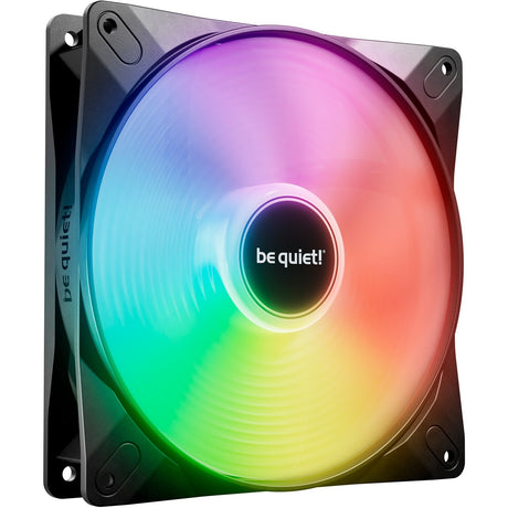 Soyez silencieux! Light Wings LX PWM RVB Ventilateur de boîtier (Noir, 140 x 140 x 25 mm)