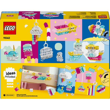 Lego classic 11040 boîte transparente magique