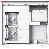 Boîtier tour midi Montech king 95 pro (blanc | 2x USB-A | 1x USB-C | RVB | verre trempé)