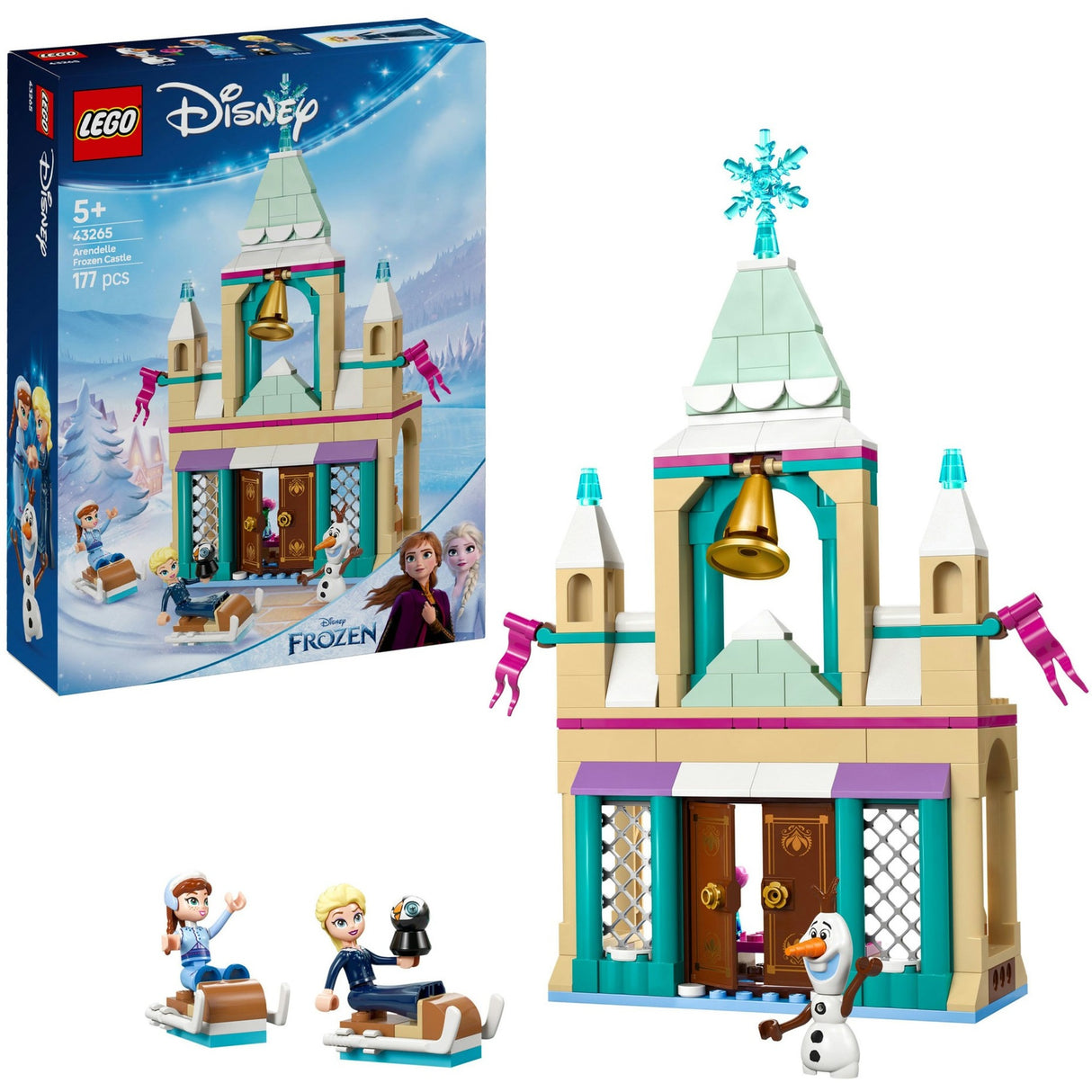 Lego Disney Princess 43265 Le château d'Arendelle congelé