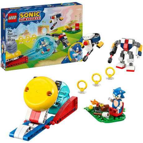 Lego Sonic the Hedgehog 77001 Sonics se battant au feu de camp