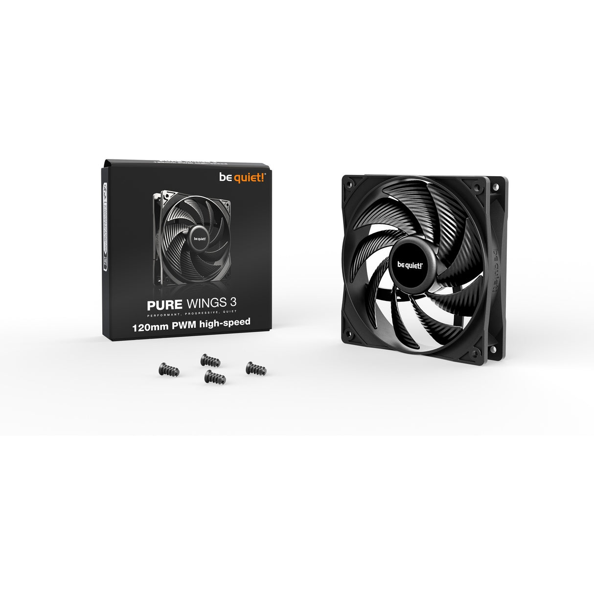 Soyez silencieux! Pur 3 120 mm PWM haute vitesse