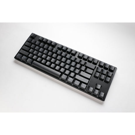 Clavier mécanique Ducky One 3 Classic TKL RVB (noir, disposition américaine (QWERTY), Cherry MX Speed Silver, 80 % (TKL), LED RVB, PBT double-shot, remplaçable à chaud, mécanique charlatan)