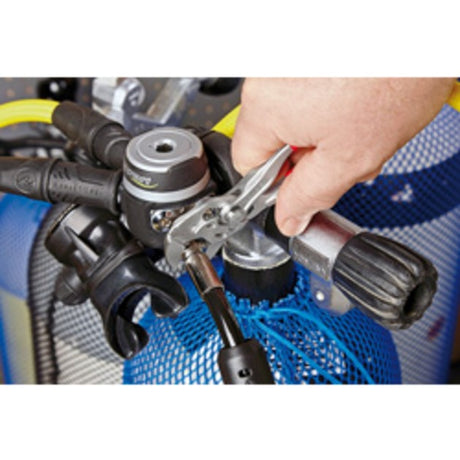 Knipex 86 03 250 pince-clé - 250 mm - chromée - largeur de clé jusqu'à 52 mm 2 pouces - revêtue de plastique