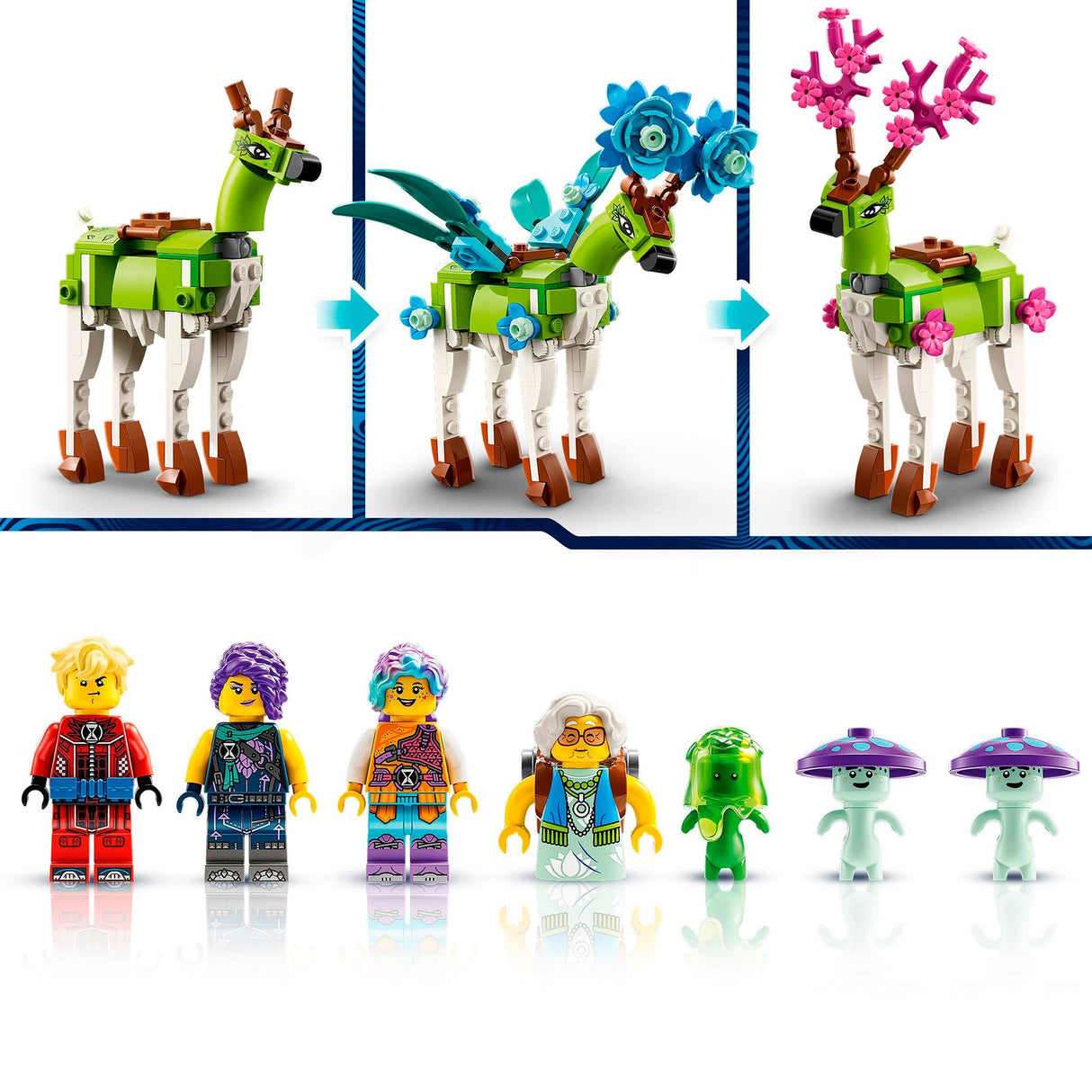 Lego dreamzzz - écurie avec jouets de construction de créatures de rêve (71459)