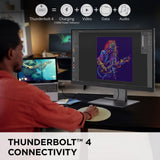 Moniteur UHD 27 4k compatible mac Viewsonic VP2788-5k (noir, 2x Thunderbolt 4, 1x HDMI, 1x Displayport, USB-A, USB-C)