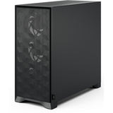 Fractal design pop 2 air midi tower behuizing (zwart | 1x usb-a | 1x usb-c | tempered glass)
