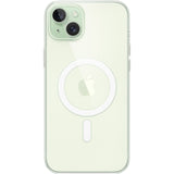 Étui transparent Apple avec magsafe pour étui de téléphone iPhone 15 plus (transparent)