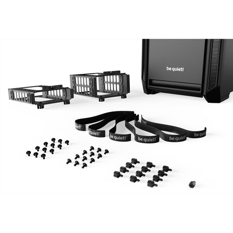 Soyez silencieux! boîtier tour midi Silent base 601 (noir | 3x USB-A)