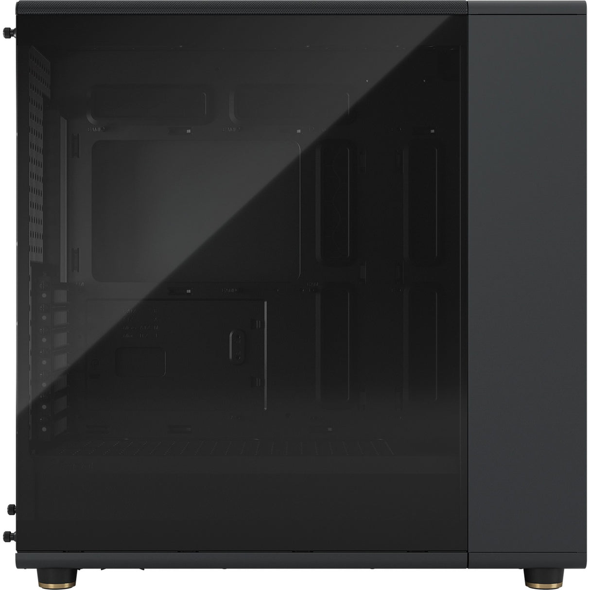 Conception fractale conception fractale nord xl charbon de bois noir tg sombre