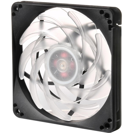 Silverstone sst-fw124-argb 120x120x15 ventilateur de boîtier (noir, 120 x 120 x 15 mm, pwm)