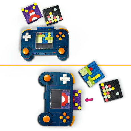Modèle de jouet de console de jeu rétro Lego ® Creator 3en1 - à transformer en machine de bureau ou d'arcade - 31380