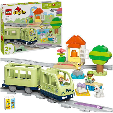 Lego Duplo - train d'aventure interactif - 10427