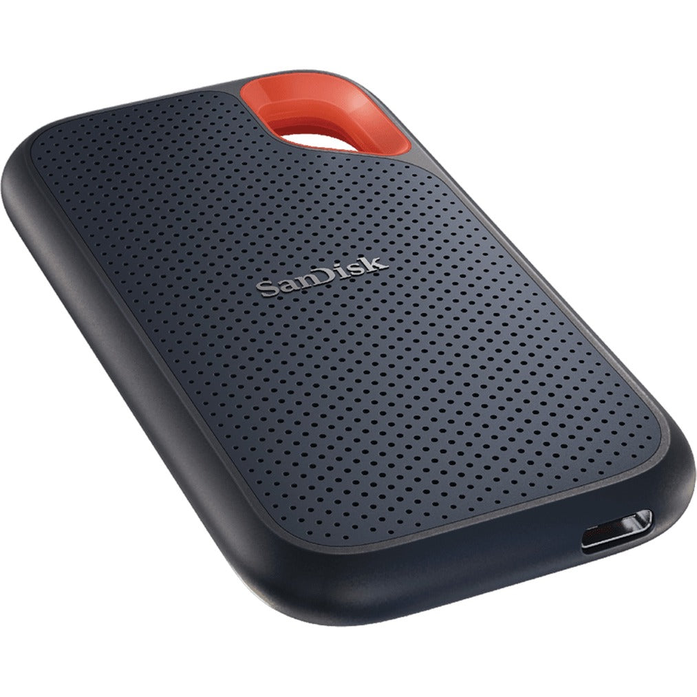Sandisk extreme portable v2, SSD externe 2 To (noir orange, SDSSDE61-2t00-G25, USB-C)