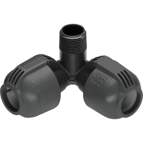 Pièce d'angle Gardena | Filetage mâle 25mm x 3 4'' - 2783-20 - 2783-20