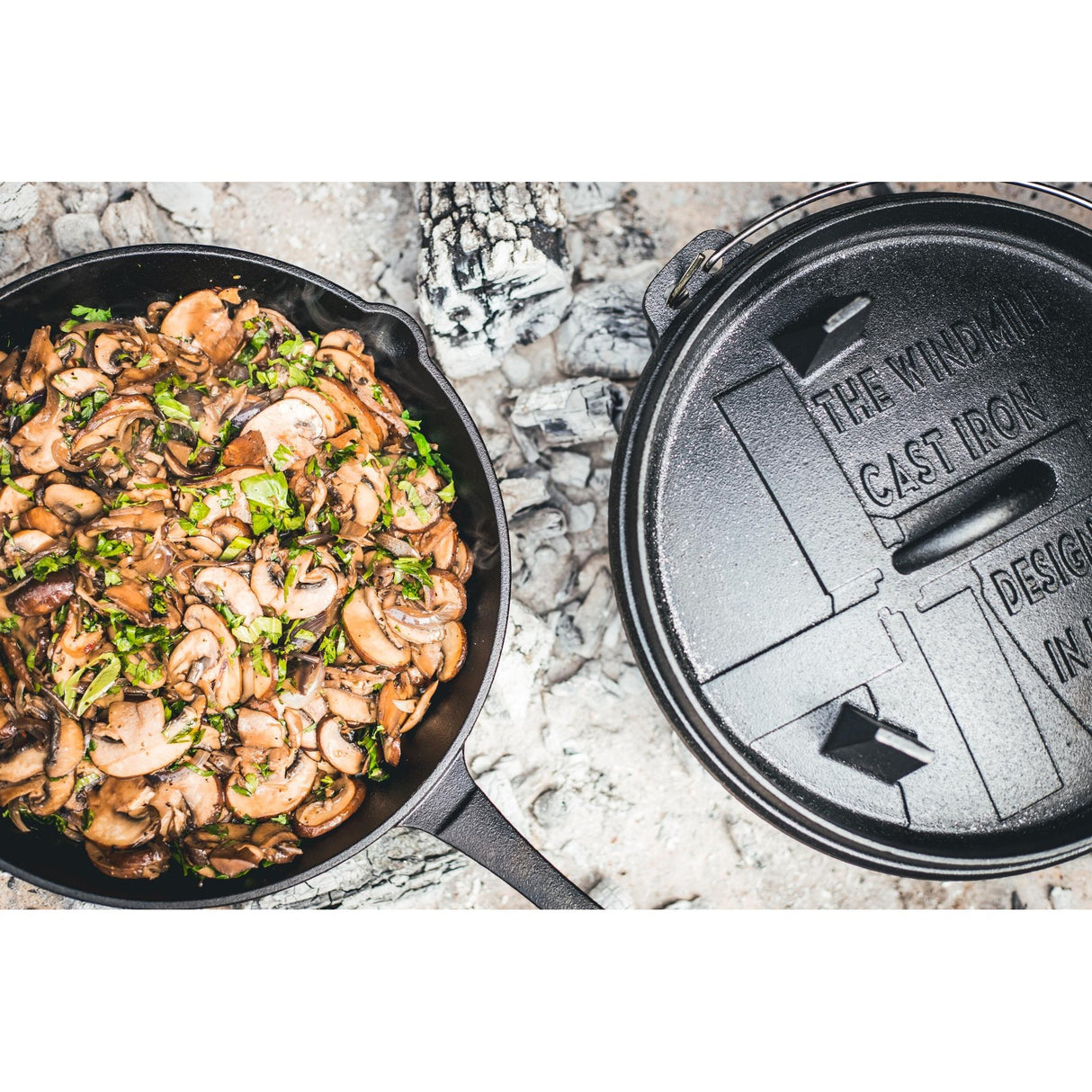 Poêle à frire The Windmill Skillet XL (noir, ø 31,5 cm)