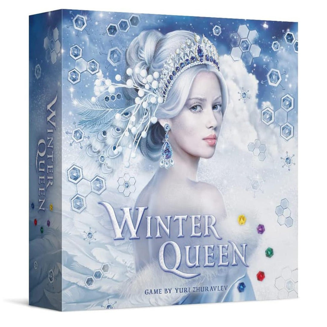 Jeu de société Winter Queen du réseau de joueurs européens (anglais, 2 à 4 joueurs, 20 à 30 minutes, à partir de 10 ans)