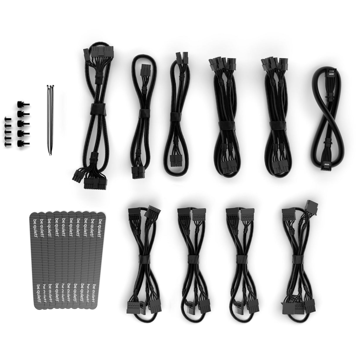 Soyez silencieux! alimentation modulaire dark power 14 de 1 000 watts (noir, 1x 12v-2x6, 4x pcie)